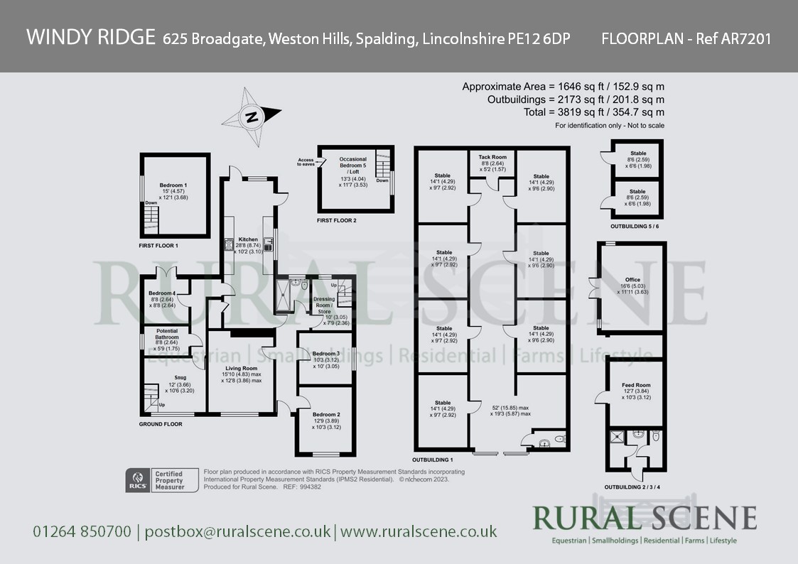Property for Sale Weston Hills LINCOLNSHIRE Rural Scene