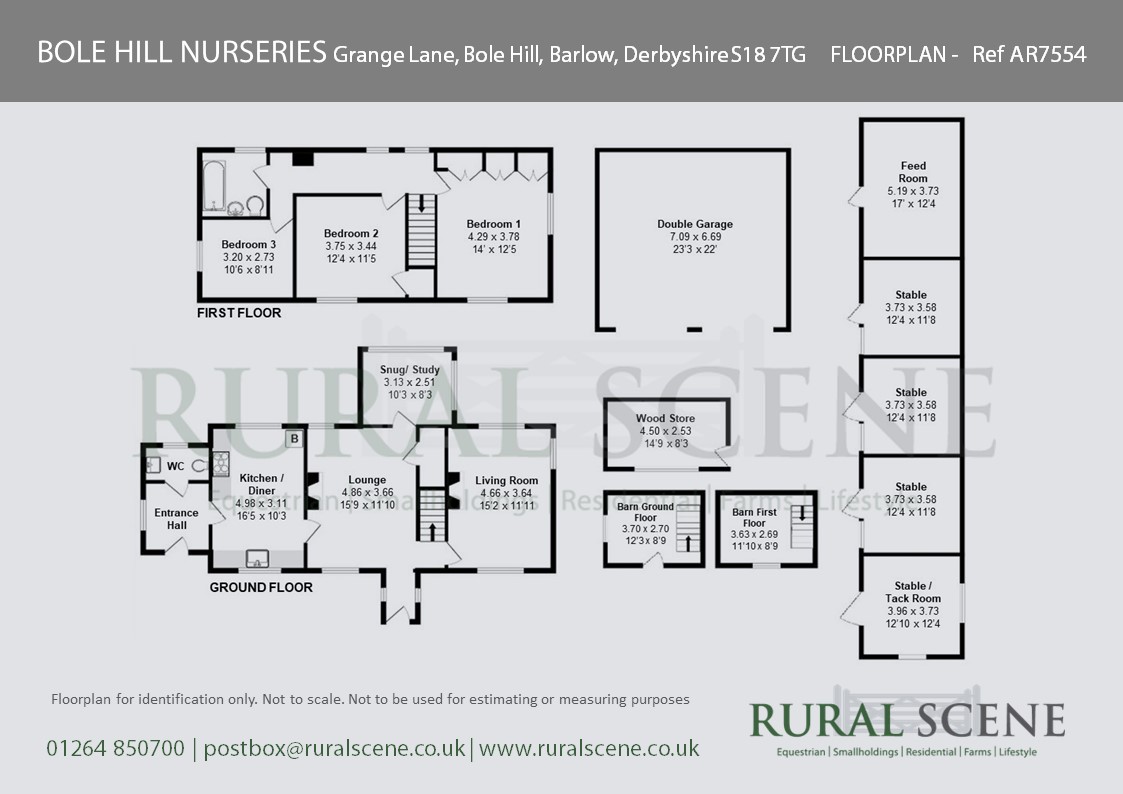 Property for Sale Barlow DERBYSHIRE Rural Scene