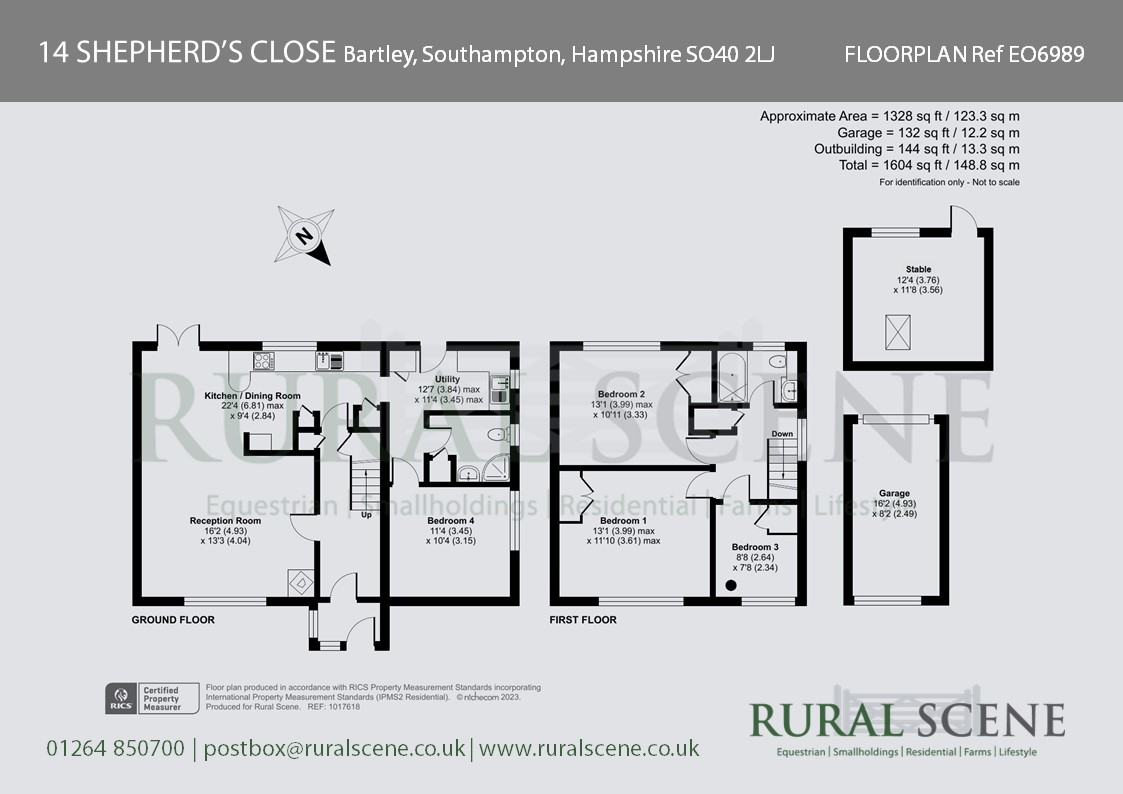 Property for Sale Bartley HAMPSHIRE Rural Scene