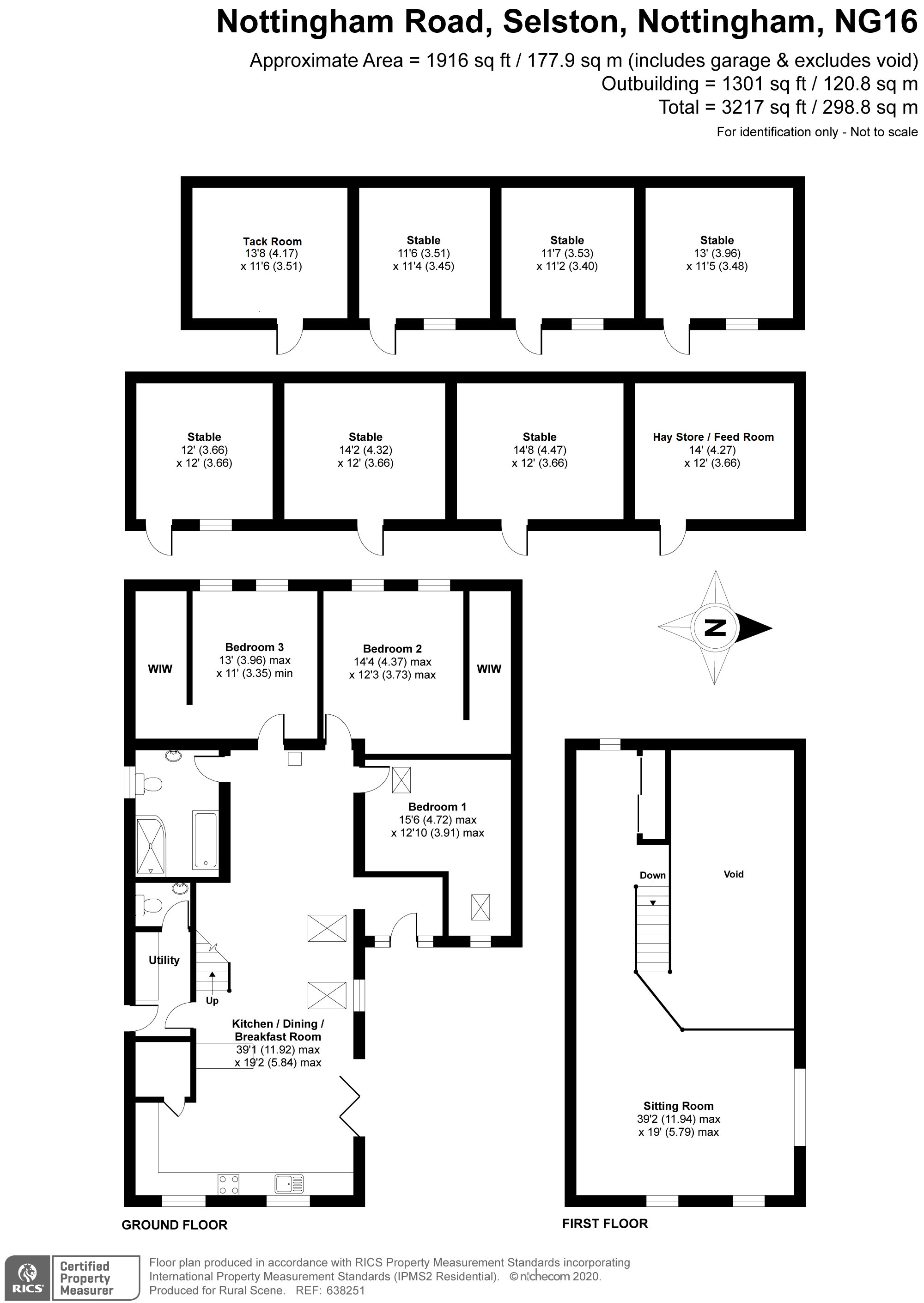 Property for Sale Selston NOTTINGHAMSHIRE Rural Scene