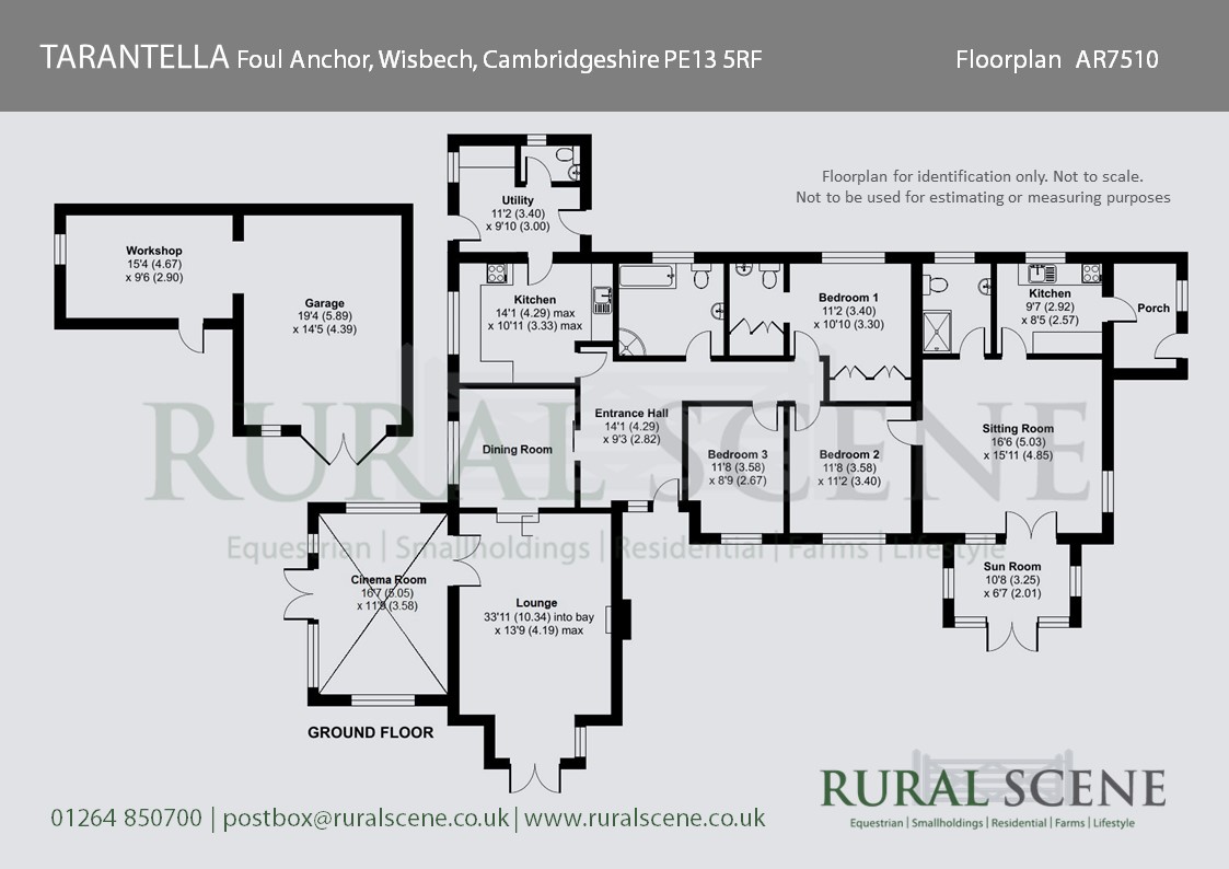 Property for Sale Foul Anchor CAMBRIDGESHIRE Rural Scene