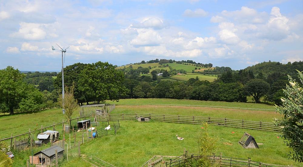 Property for Sale Newtown POWYS Rural Scene